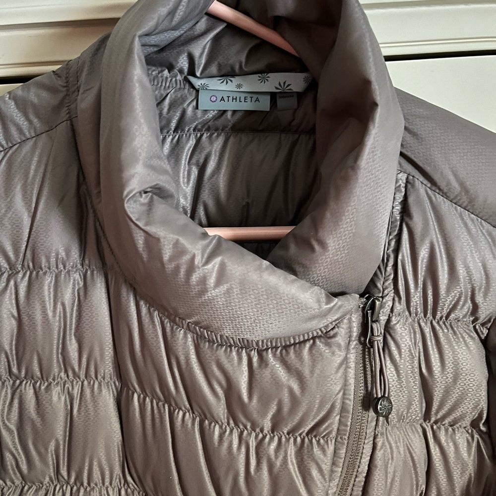ATHLETA Down Puffer Packable Jacket